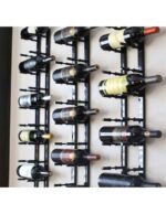 <strong> 4 ft Wall Rails Metal Wine Rack<br/> (12 to 36 Bottles)</strong> - Image 4