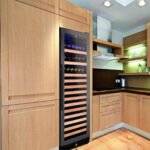 TALL LARGE WINE COOLER REFRIGERATOR DRINKS CABINET WITH STAINLESS STEEL TRIM - Image 7