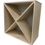 24 Bottle Compact Cross Wine Cube - Image 2