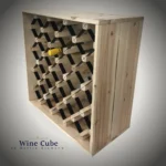 24 Bottle Diamond Cube Wine Rack - Image 4