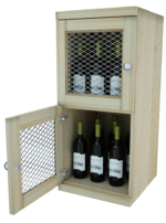 Two Level – Wine Storage Lockers Solid Wood Sides - Image 11