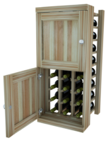 Two Level – Standard Wine Storage Lockers - Image 3