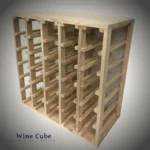 30 Bottle Lattice Wine Cube - Image 5