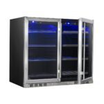 39 INCH UNDER COUNTER WINE AND BEER FRIDGE COMBO - Image 2