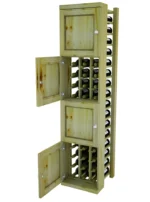 Four Level – Standard Wooden Wine Storage Lockers - Image 7