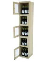 Five Level – Wine Storage Lockers With Fixed Shelves - Image 8