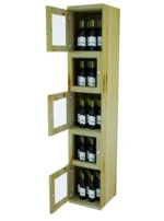 Five Level – Wine Storage Lockers With Fixed Shelves - Image 9
