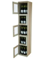 Five Level – Wine Storage Lockers With Fixed Shelves - Image 10