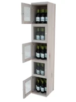 Five Level – Wine Storage Lockers With Fixed Shelves - Image 11