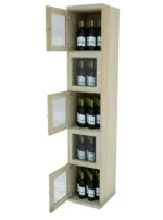 Five Level – Wine Storage Lockers With Fixed Shelves - Image 12