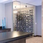 <strong>Wall Mounted Presentation Wine Rack<br/> 9 bottle<strong> - Image 9