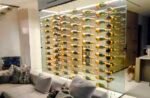 12 Bottle Black Peg Cable Wine Rack - Image 7
