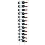 12 BOTTLE INVISIBLE PEG CABLE WINE RACK