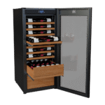 LUXURY “CONNOISSEUR STYLE” SINGLE-ZONE WINE FRIDGE