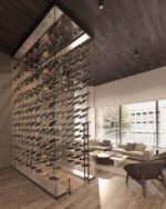 Lumina Cable Wine Display - Silver - Image 4