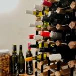 Custom Built Wine Rack <br/>Rustic Hardwood Finish | Un-Assembled - Image 6