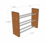 Evolution Tabletop 3-Bottle Wine Rack - Image 3