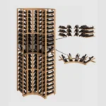 Elite Kit Rack Curved-Corner Modular Wine Rack - Image 4