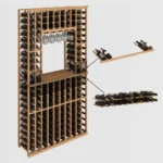 Elite Kit Rack Tasting Display Modular Wine Rack - Image 3