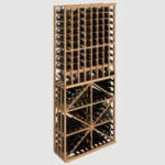 Elite Kit Rack 8-Column Diamond Bin Modular Wine Rack