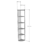 Elite Kit Rack Corner Shelf Modular Wine Display - Image 5