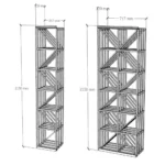 Elite Kit Rack Diamond Bin Modular Wine Rack - Image 8