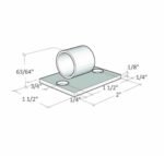 <strong>Floor-to-Ceiling Frames <br/>Angled Base Plate<strong> - Image 9