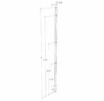 <strong>Floor-to-Ceiling Frame <br/>Backer Bar<strong> - Image 2