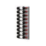 <strong>Fusion HZ Wine Wall<br/>Alumasteel (9 to 27 Bottles)<br/>3 Foot / Label-Out</strong>