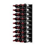 <strong>Fusion ST Wine Wall <br/>Cork-Out (27 Bottles)<br/>Black Acrylic - 3 Foot