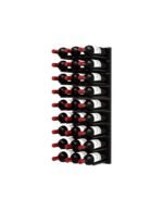 <strong>Fusion ST Wine Wall <br/>Cork-Out (27 Bottles)<br/>Black Acrylic - 3 Foot - Image 2