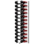 <strong>Fusion HZ Wine Wall<br/>White Acrylic(12 to 36 Bottles)<br/>4 Foot / Label-Out</strong>