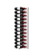 <strong>Fusion HZ Wine Wall<br/>White Acrylic(12 to 36 Bottles)<br/>4 Foot / Label-Out</strong>