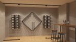 <strong>Vino Rails Flex <br/>Wall Mounted Metal Wine Rack<br/>9 bottles<strong> - Image 10