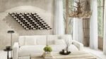 <strong>Vino Pins Flex <br/>Wall Mounted Metal Wine Rack system<br/>9 to 27 bottles<strong> - Image 22