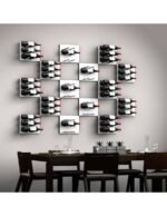 <strong>Fusion Panel Wine Rack<br/>White Acrylic (3 to 9 Bottles)<br/> Label-Out</strong> - Image 6