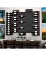 <strong>Fusion Panel Wine Rack<br/>Black Acrylic (3 to 9 Bottles)<br/> Label-Out</strong> - Image 6