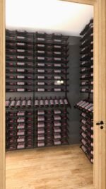 <strong>Evolution Wine Wall 5 2C Wall Mounted Wine Rack 2 to 6 bottles<strong> - Image 3