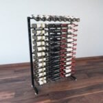 117 Bottle 4′ Half Island Display Rack
