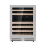 24 INCH UNDER COUNTER LOW-E GLASS DOOR DUAL ZONE WINE COOLER - Image 2