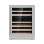 24 INCH UNDER COUNTER LOW-E GLASS DOOR DUAL ZONE WINE COOLER - Image 3