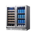 30″ COMBINATION BEER AND WINE COOLER WITH LOW-E GLASS DOOR - Image 5