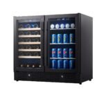 36″ BEER AND WINE COOLER COMBINATION WITH LOW-E GLASS DOOR - Image 3