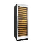 TALL LARGE WINE COOLER REFRIGERATOR DRINKS CABINET WITH STAINLESS STEEL TRIM - Image 2