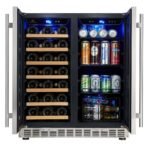 30″ UNDER COUNTER LOW-E GLASS DOOR WINE AND BEER COOLER COMBO - Image 4