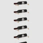 Lumina Cable Wine Display - Gold