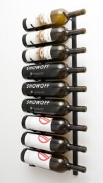 <strong>Magnum / Champagne Wall Mounted Wine Rack<br />9 Bottle<strong>