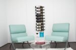<strong>Magnum / Champagne Wall Mounted Wine Rack<br />9 Bottle<strong> - Image 5