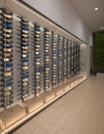 HZ Minimalist Series 1-Sided Wine Rack Display (20 Bottles) - Image 7