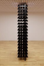 Evolution Wine Wall Post 10s <br/>Floating Wine Rack System Component<br/>Solid Frame / Single Post - Image 4